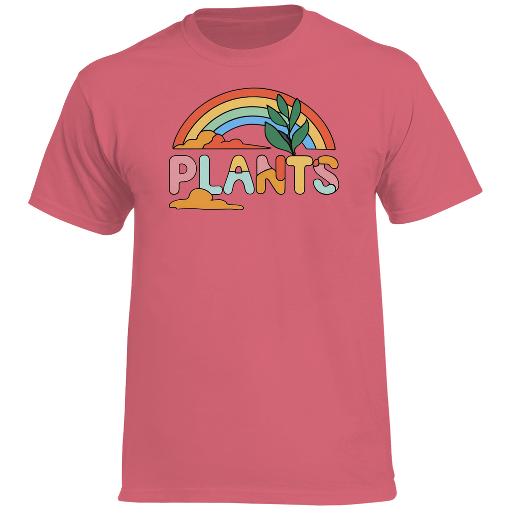 Plants Vans Retro Style T-Shirt