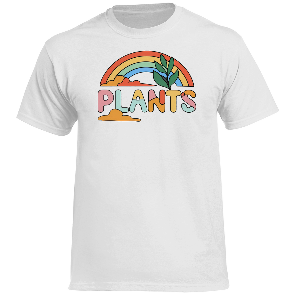 Plants Vans Retro Style T-Shirt