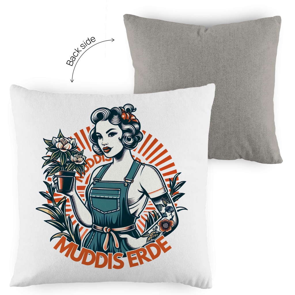 Muddis Erde Vintage Kissen