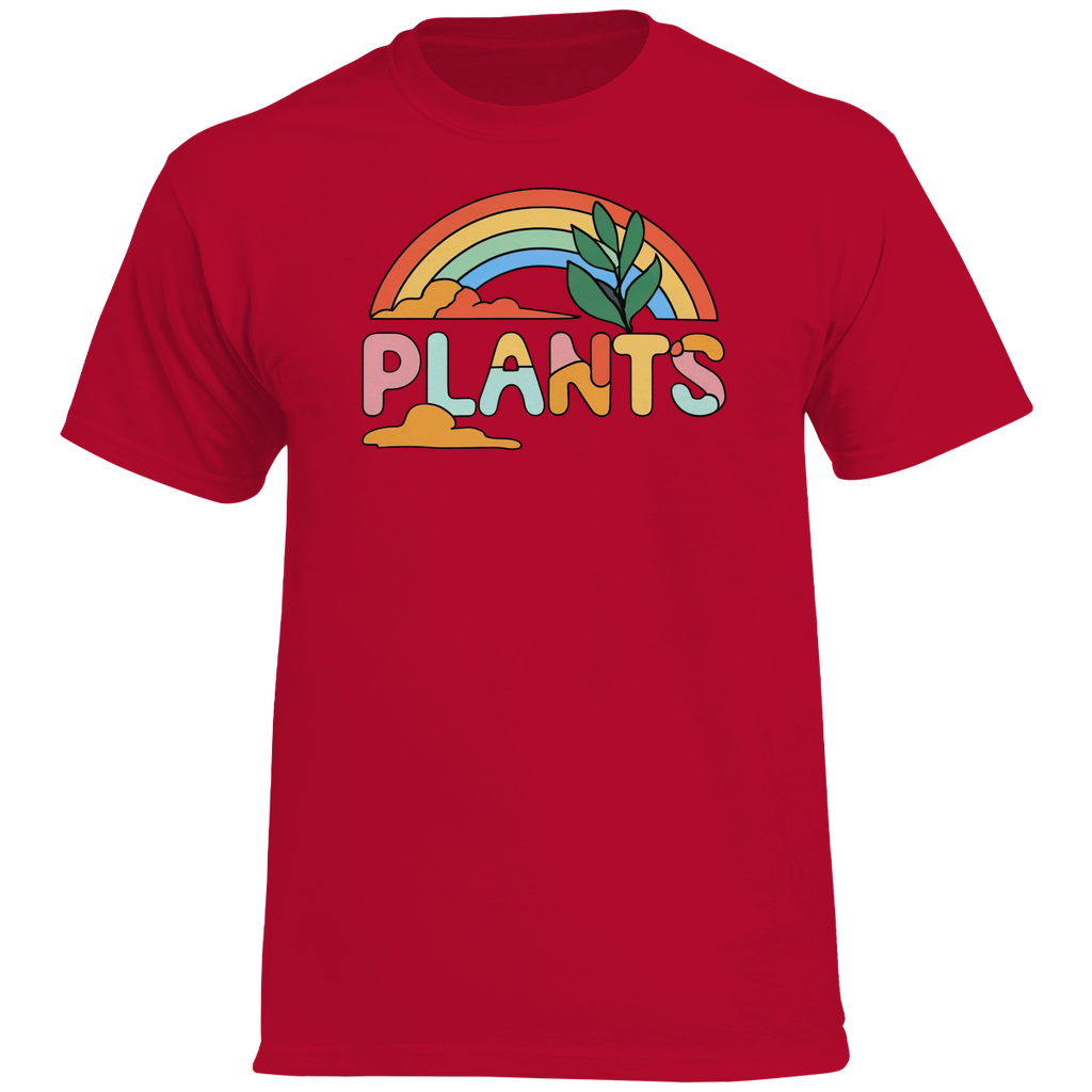Plants Vans Retro Style T-Shirt