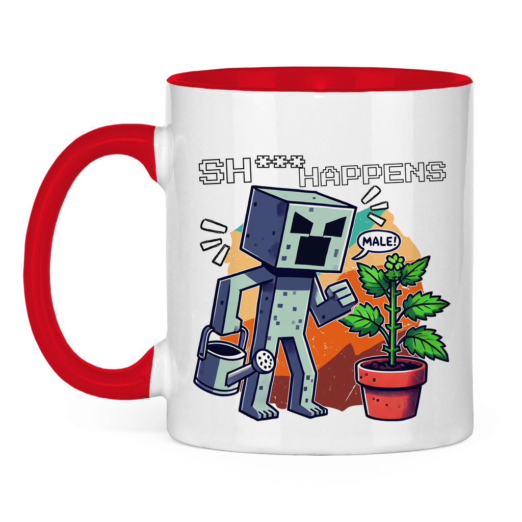 Sh*** happens Hanf Tasse