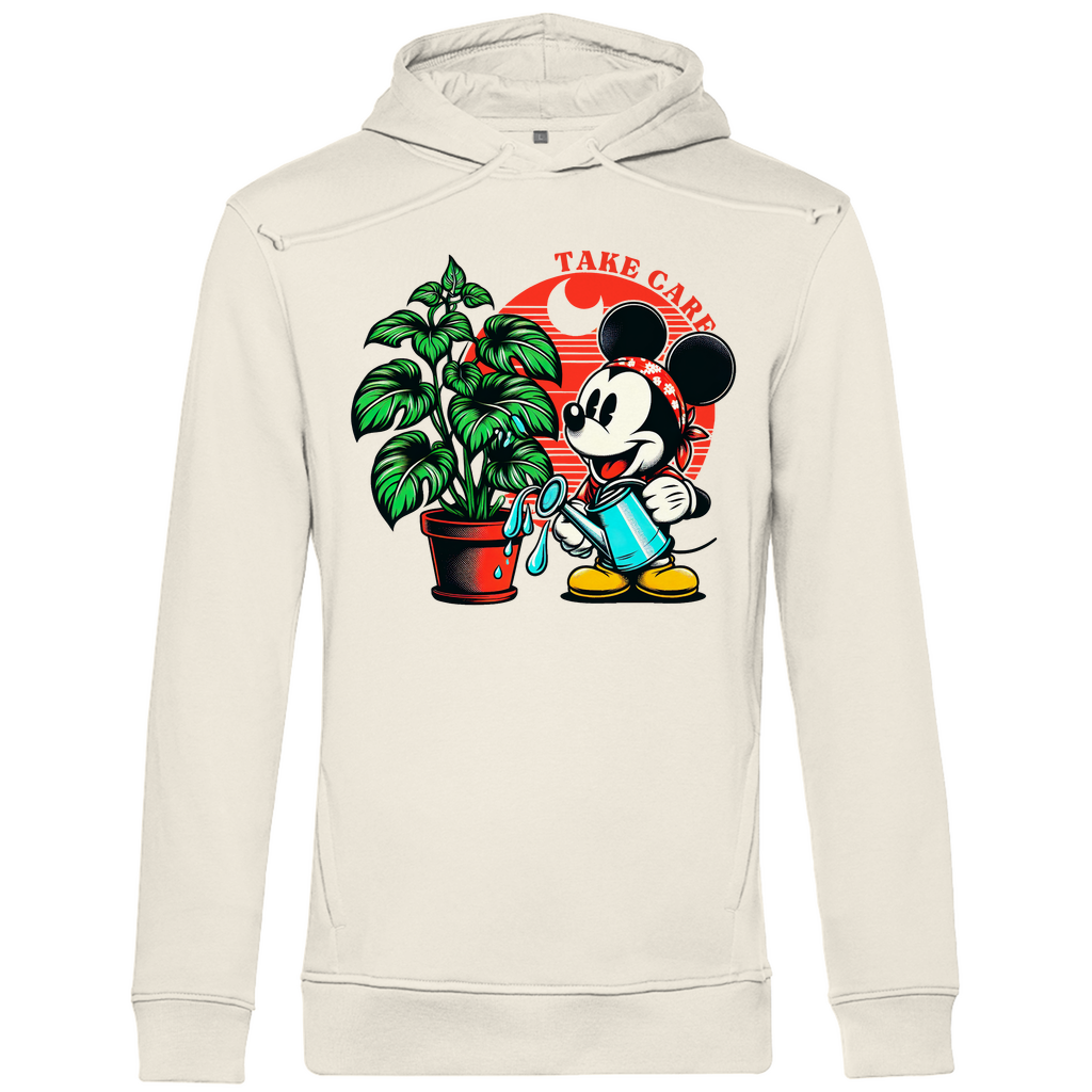 Take care Mickey Plant Hoodie