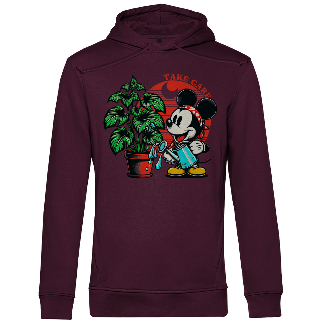 Take care Mickey Plant Hoodie