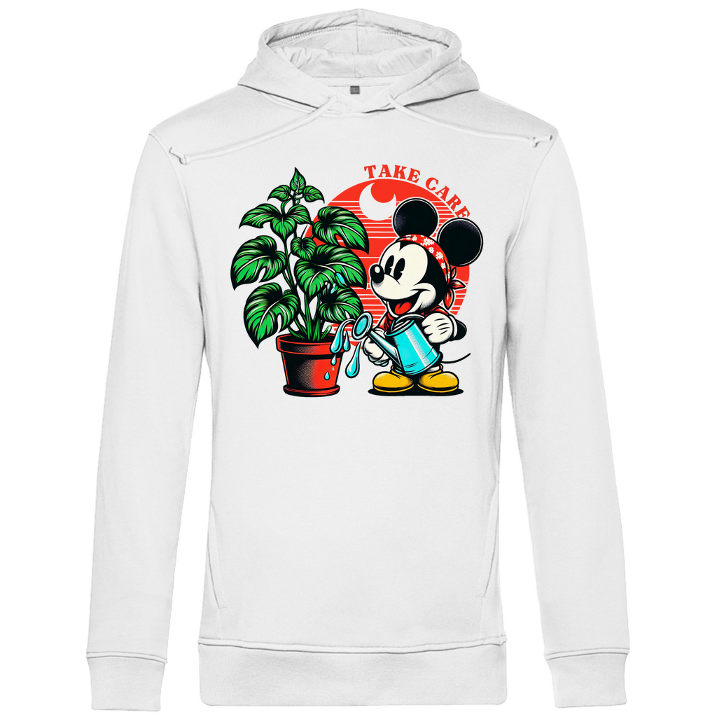 Take care Mickey Plant Hoodie