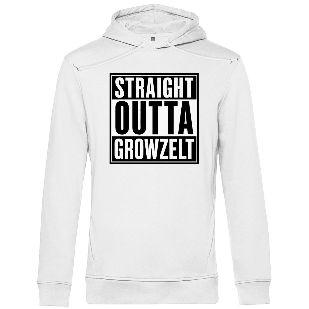 Straight outta Growzelt Bio Hoodie