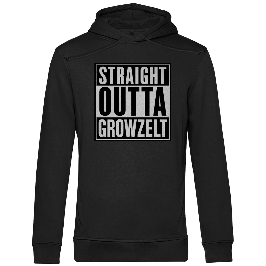 Straight outta Growzelt Bio Hoodie