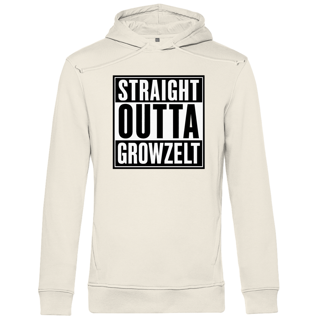 Straight outta Growzelt Bio Hoodie