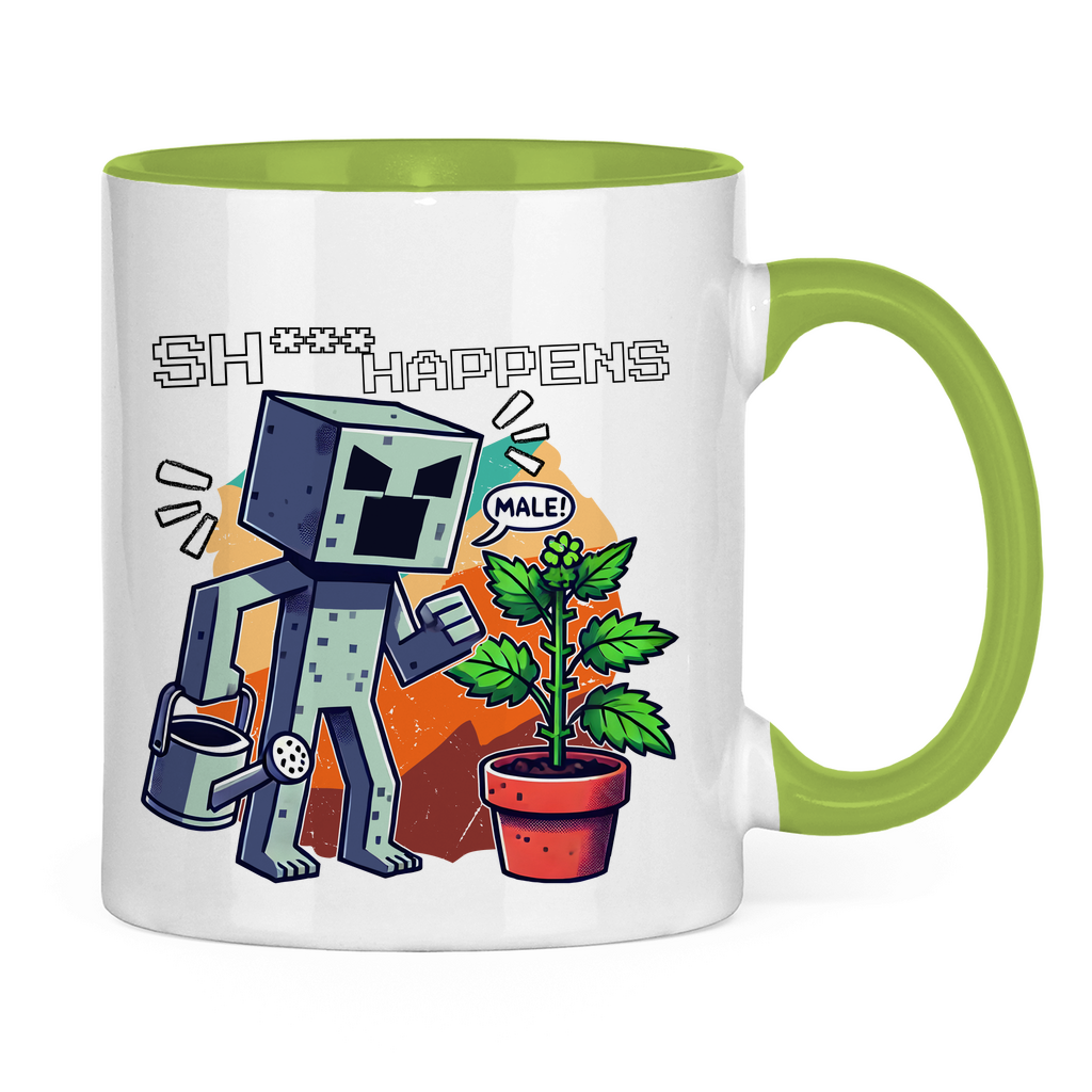 Sh*** happens Hanf Tasse