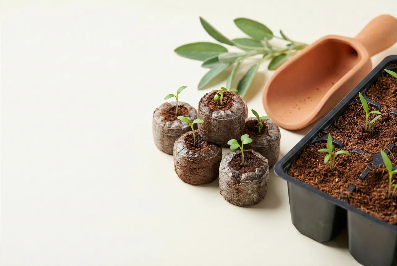 Anzuchterde & Jungpflanzen