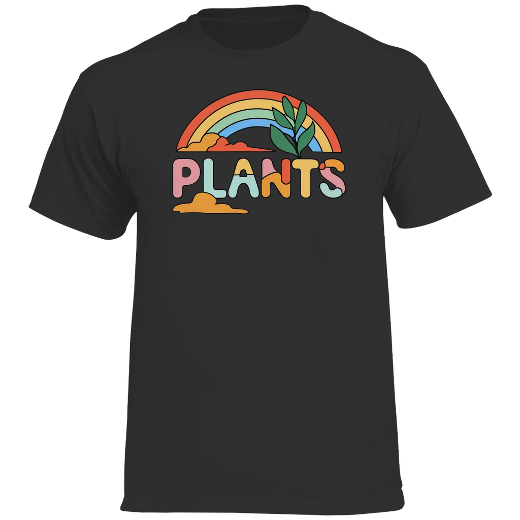 Plants Vans Retro Style T-Shirt