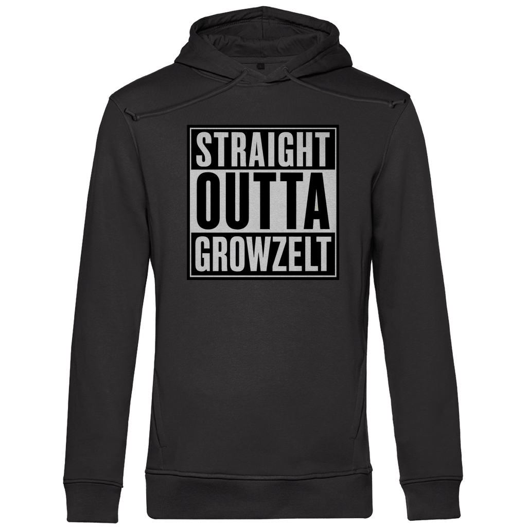 Straight outta Growzelt Bio Hoodie