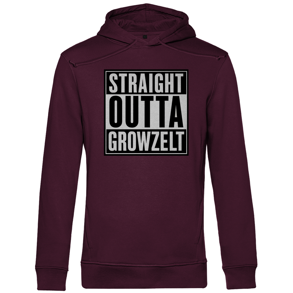 Straight outta Growzelt Bio Hoodie