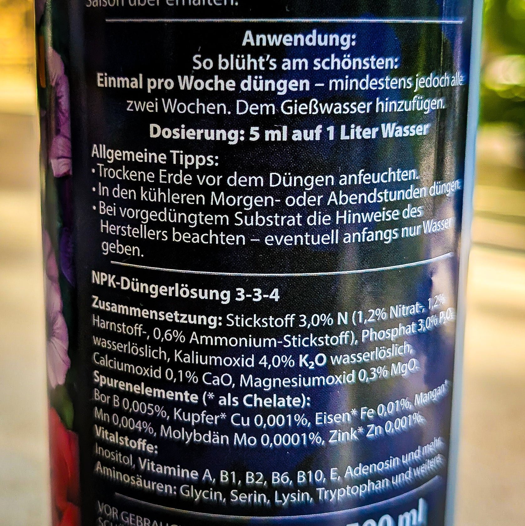 Hesi Balkon Blüten Elixir