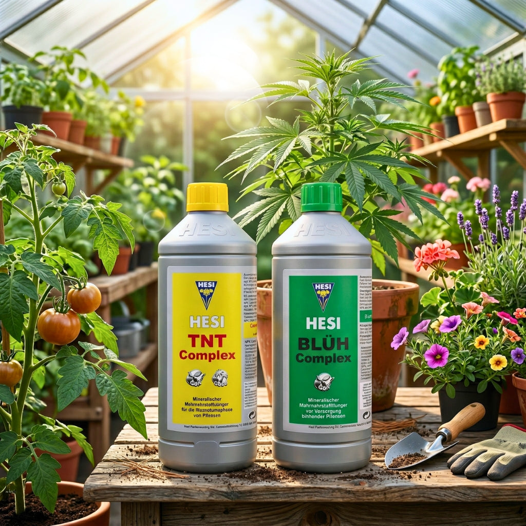 HESI TNT & Blüh Complex Set für Wachstum und Blüte