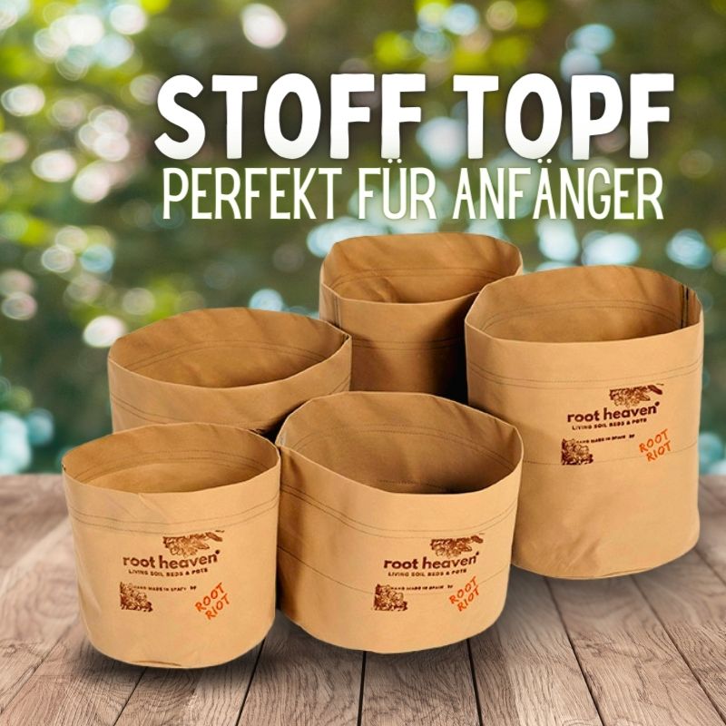 Root Heaven Stoff Topf