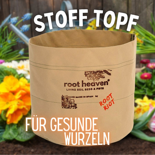 Root Heaven Stoff Topf