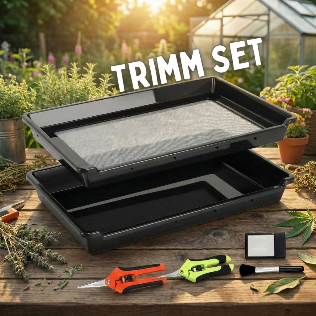 2-in-1 Trimmschale + Zubehör