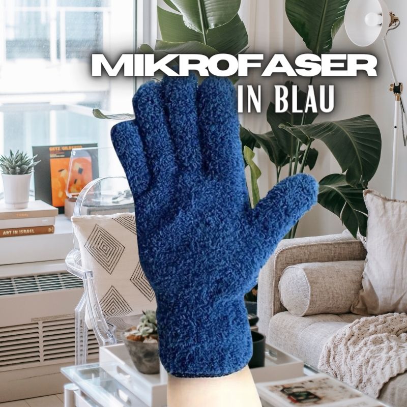 Mikrofaser Handschuhe (effektive Blattreinigung)