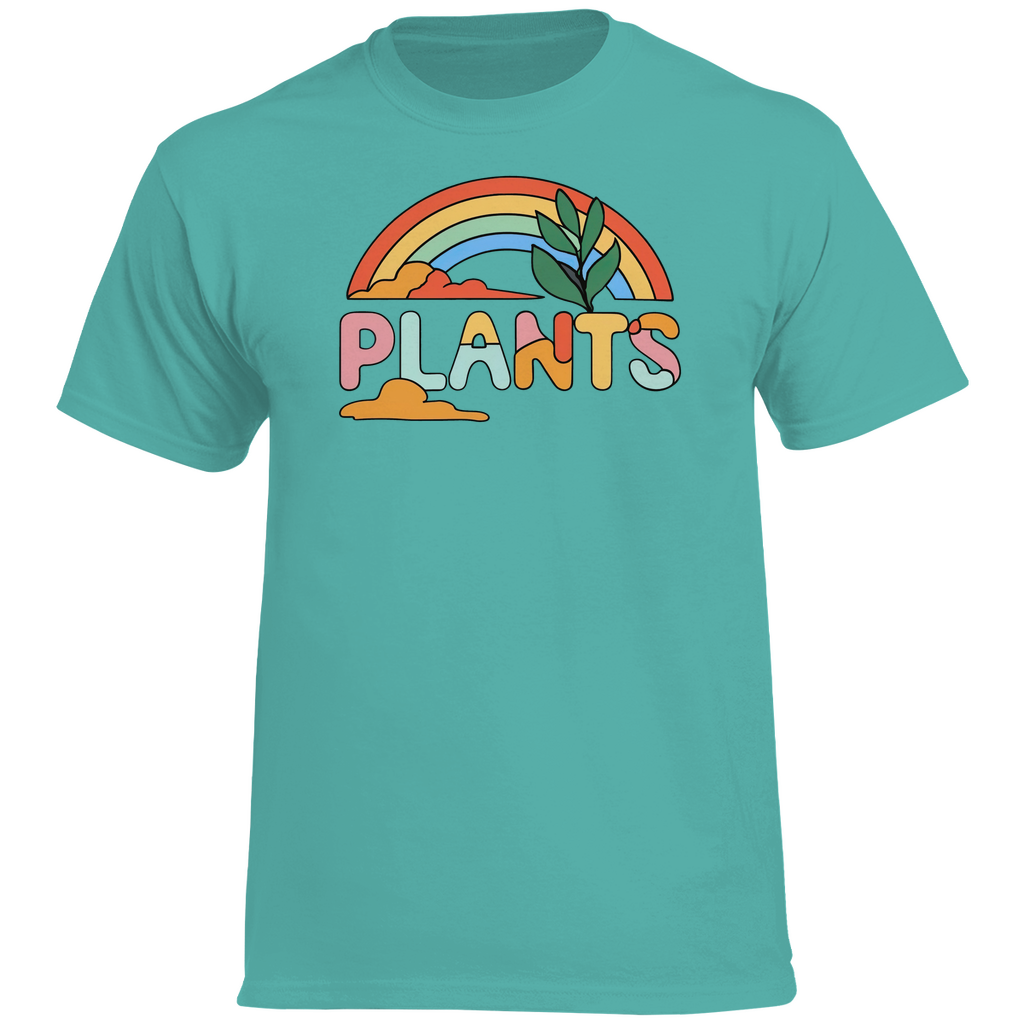 Plants Vans Retro Style T-Shirt