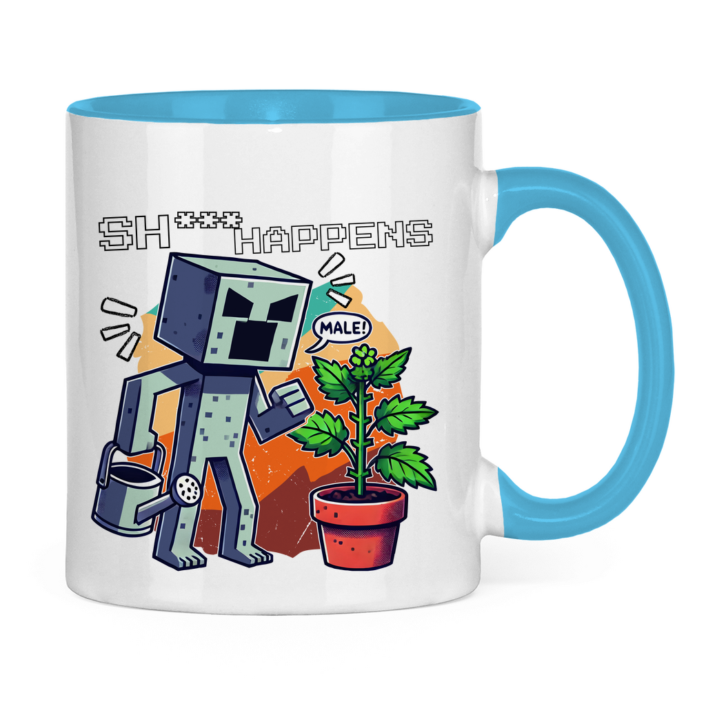 Sh*** happens Hanf Tasse