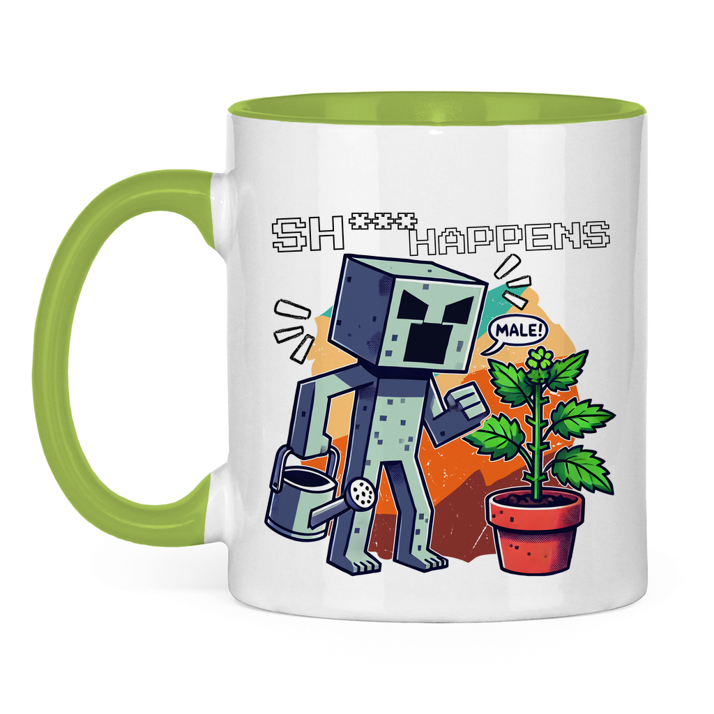 Sh*** happens Hanf Tasse