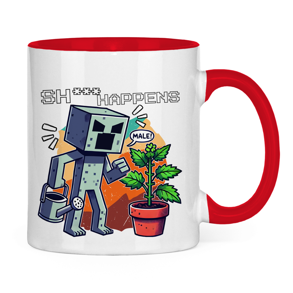 Sh*** happens Hanf Tasse